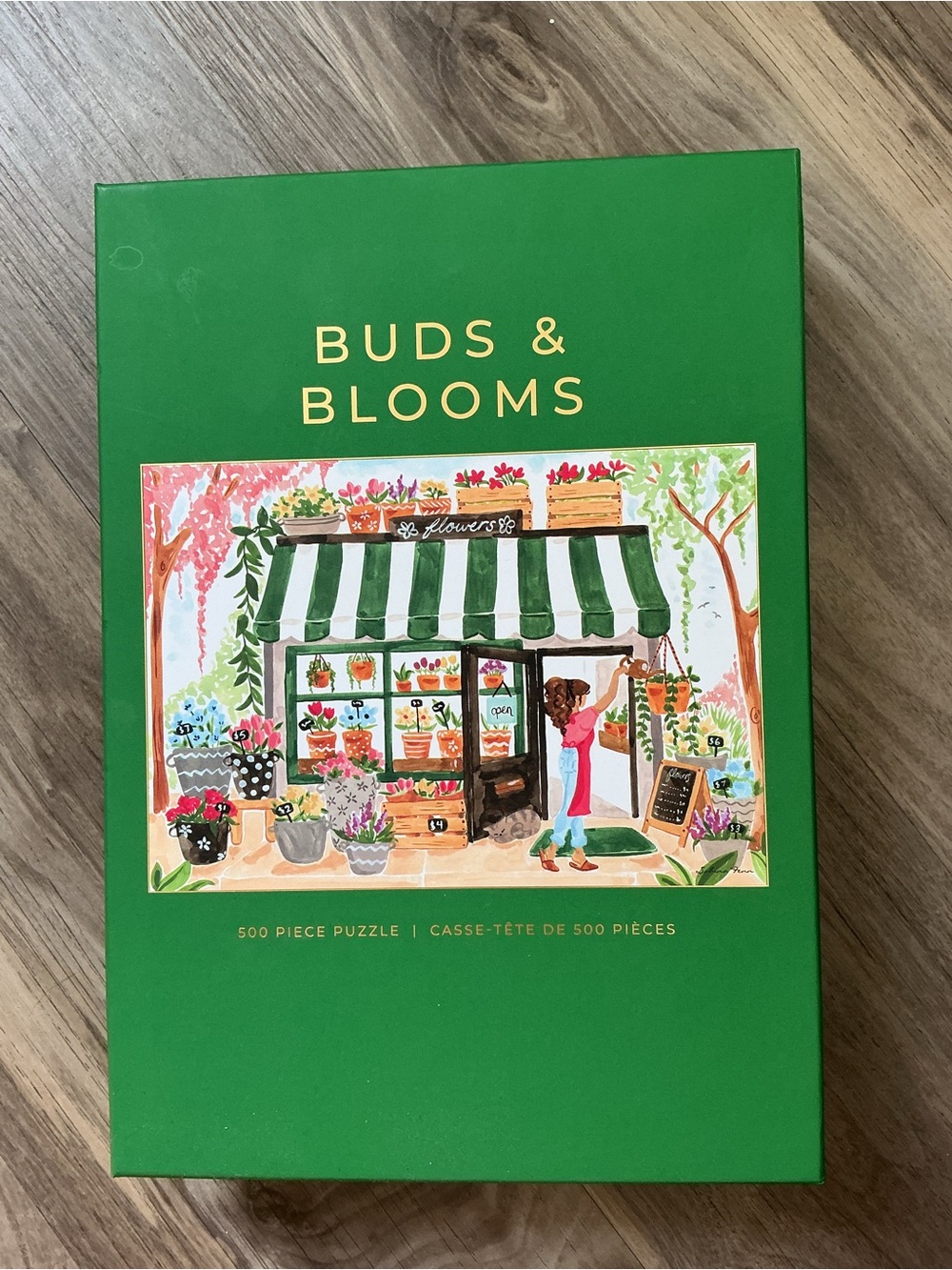 NEW Buds & Blooms 500-Piece Jigsaw Puzzle by Hobbry (Sabina Fenn Art) Rare Out